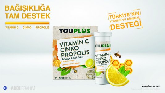Youplus Vitamin C, Çinko, Propolis